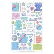 Custom Monthly Weekly Daily Sticker Pad for Planner